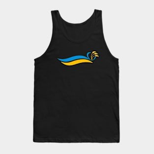 Ukraine heart Tank Top